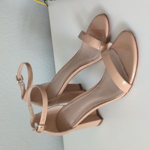 Stuart Weitzman nearlynude Nude Ankle Strap Sandals
